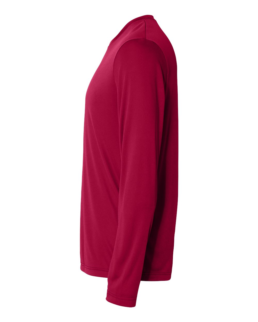Unisex Cool DRI® Long Sleeve Performance T-Shirt - DirectSide - B34700223 - Deep Red