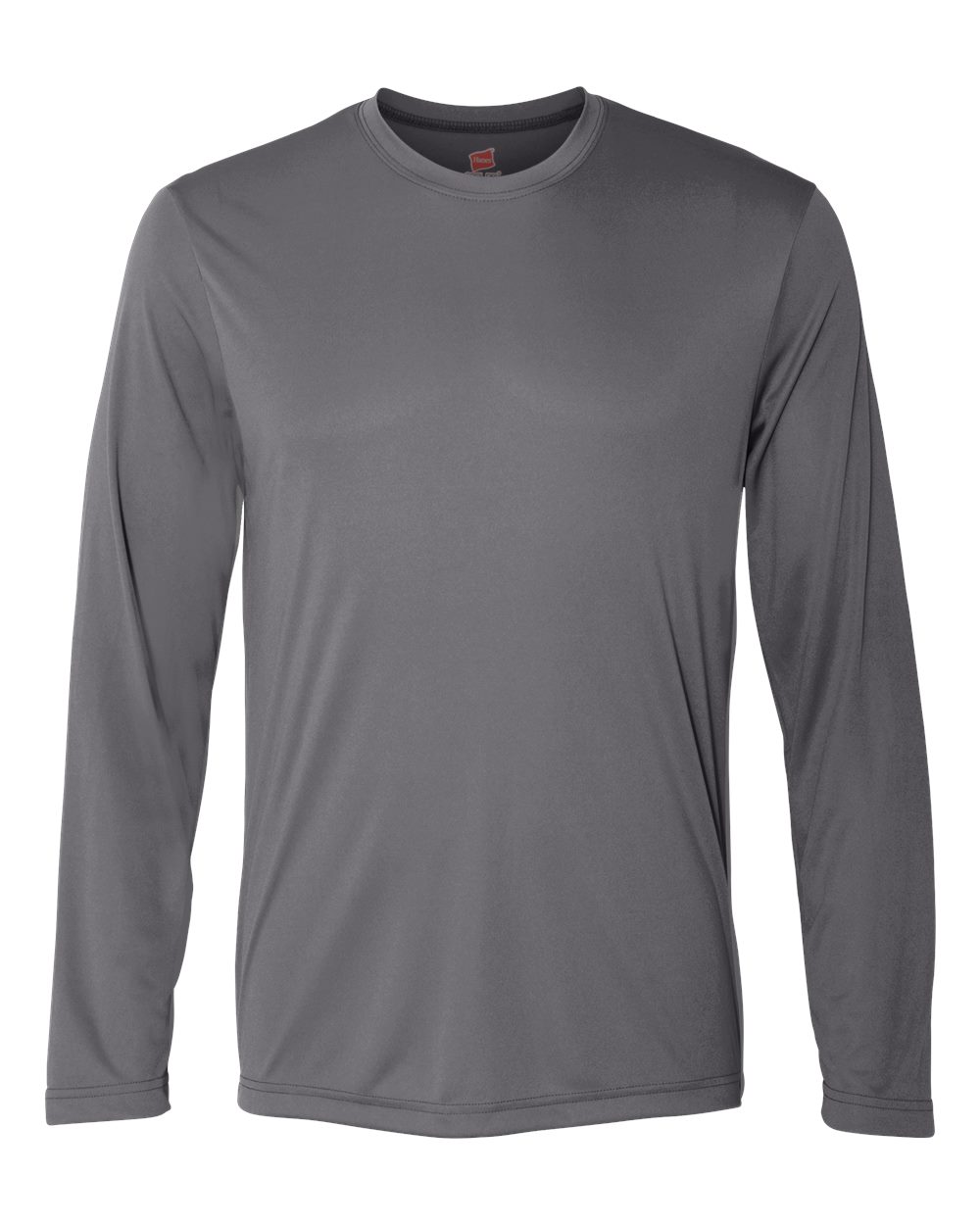 Unisex Cool DRI® Long Sleeve Performance T-Shirt - Front - B34700133 - Graphite
