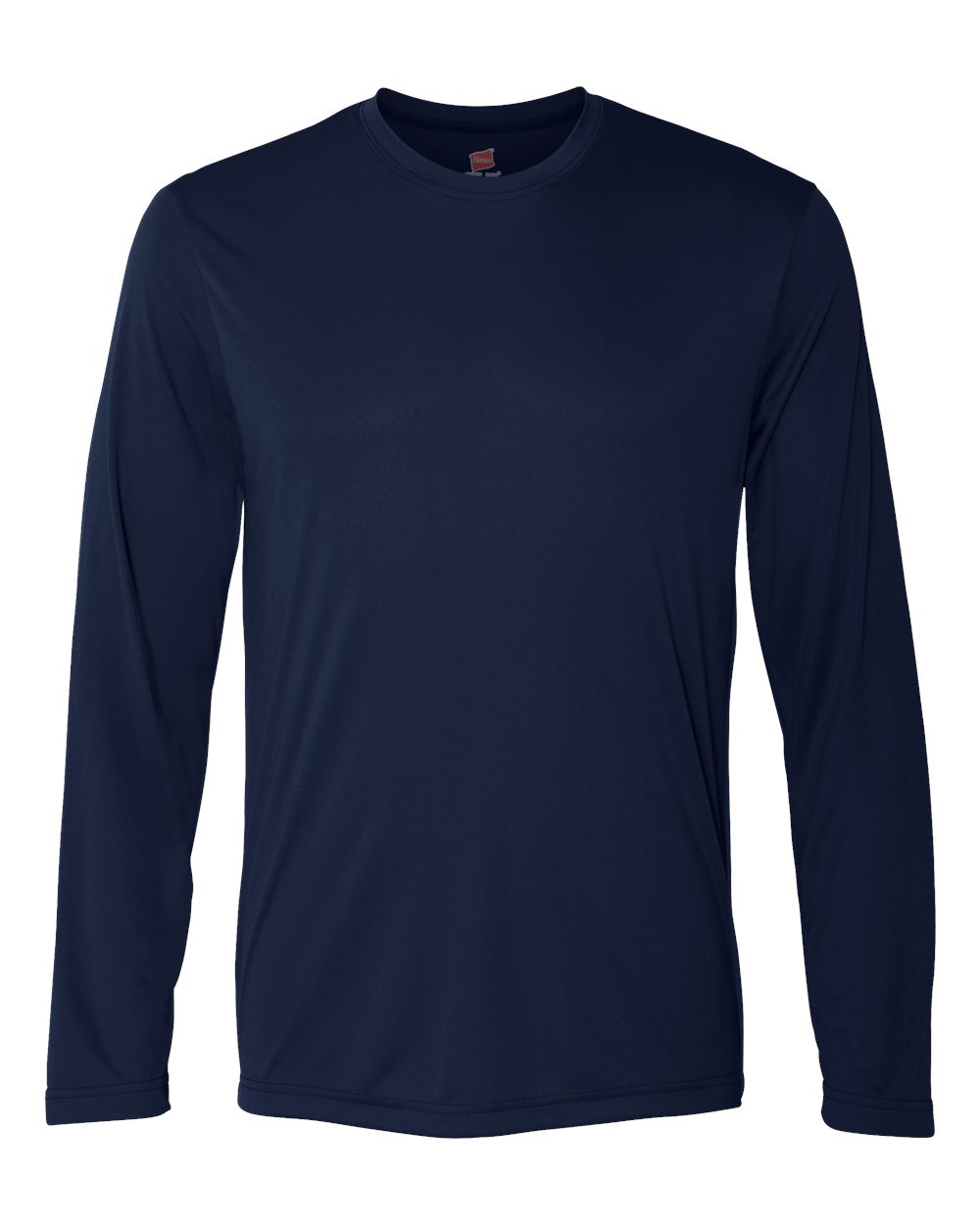 Unisex Cool DRI® Long Sleeve Performance T-Shirt - Front - B34700653 - Navy
