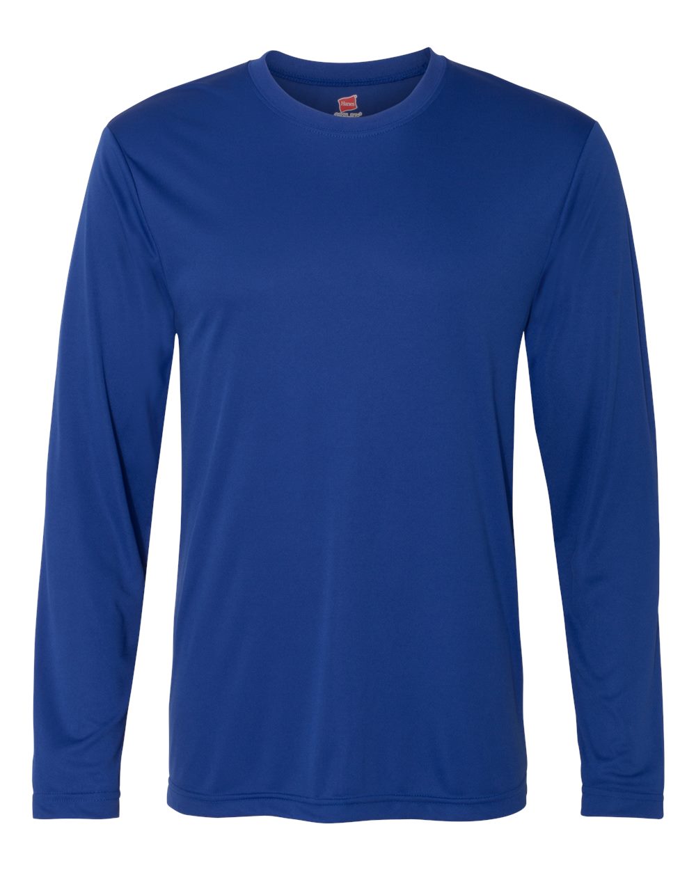 Unisex Cool DRI® Long Sleeve Performance T-Shirt - Front - B34700883 - Deep Royal