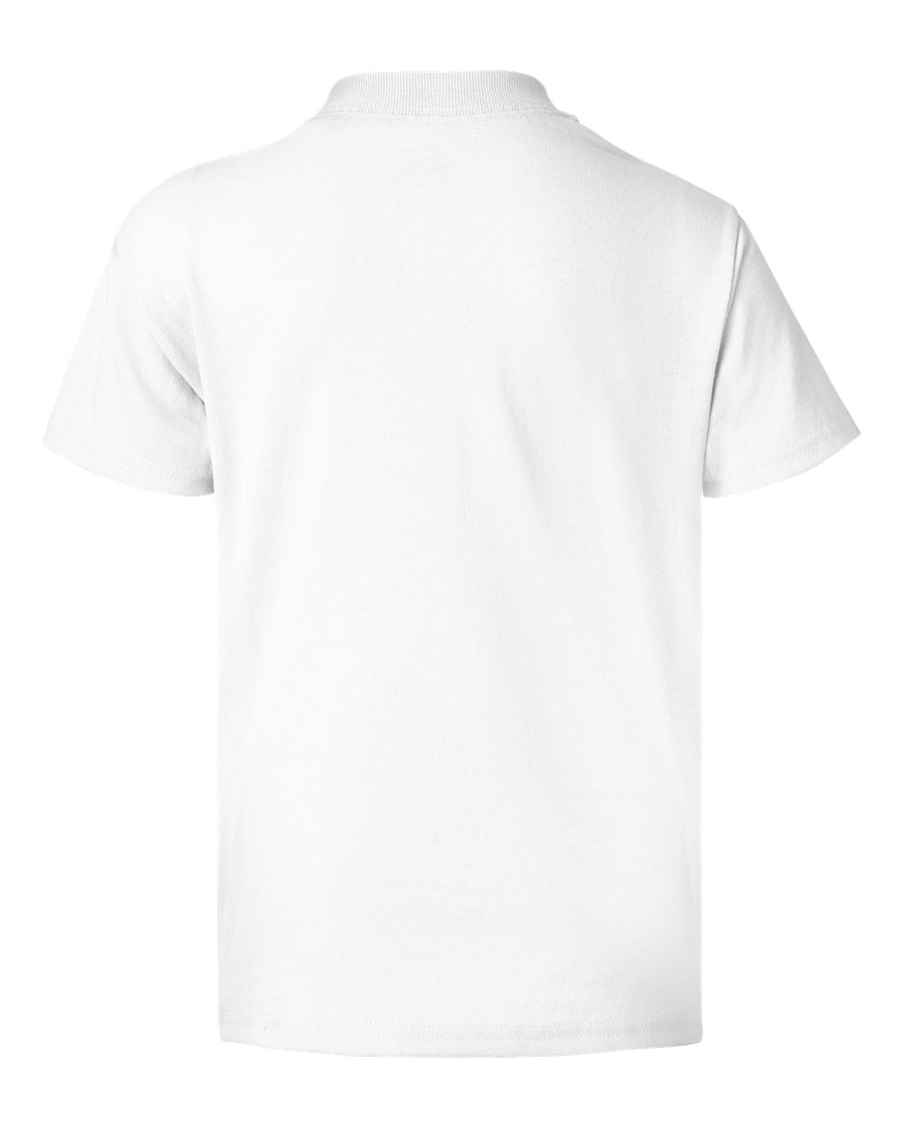 Youth Ecosmart™ T-Shirt - Back - B30500002 - White