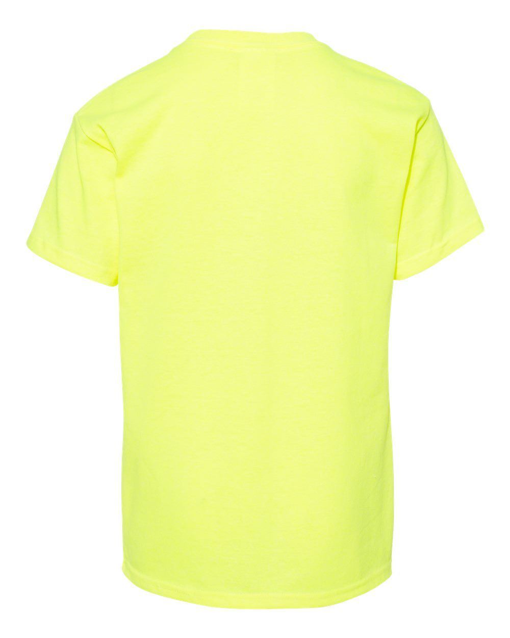 Youth Ecosmart™ T-Shirt - Back - B30500132 - Safety Green