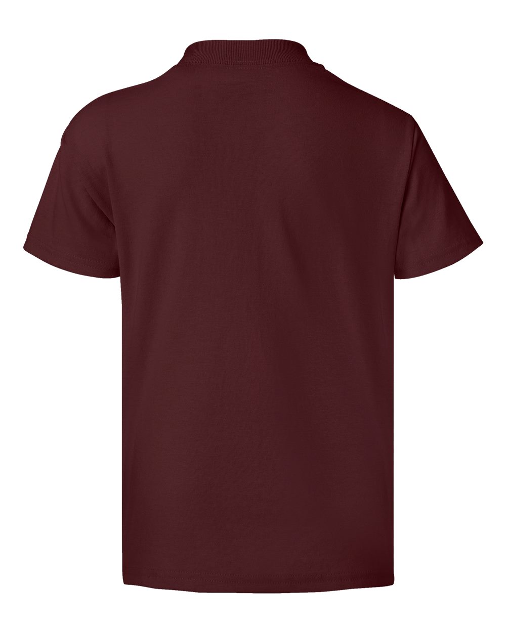 Youth Ecosmart™ T-Shirt - Back - B30500532 - Maroon