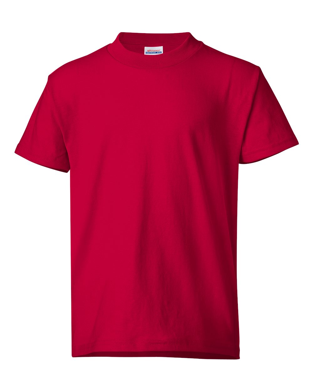 Youth Ecosmart™ T-Shirt - Front - B30500222 - Deep Red