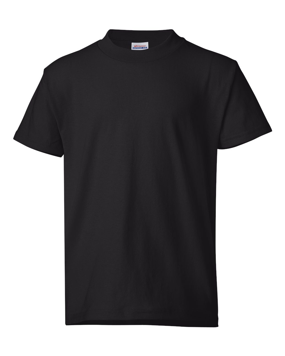 Youth Ecosmart™ T-Shirt - Front - B30500502 - Black