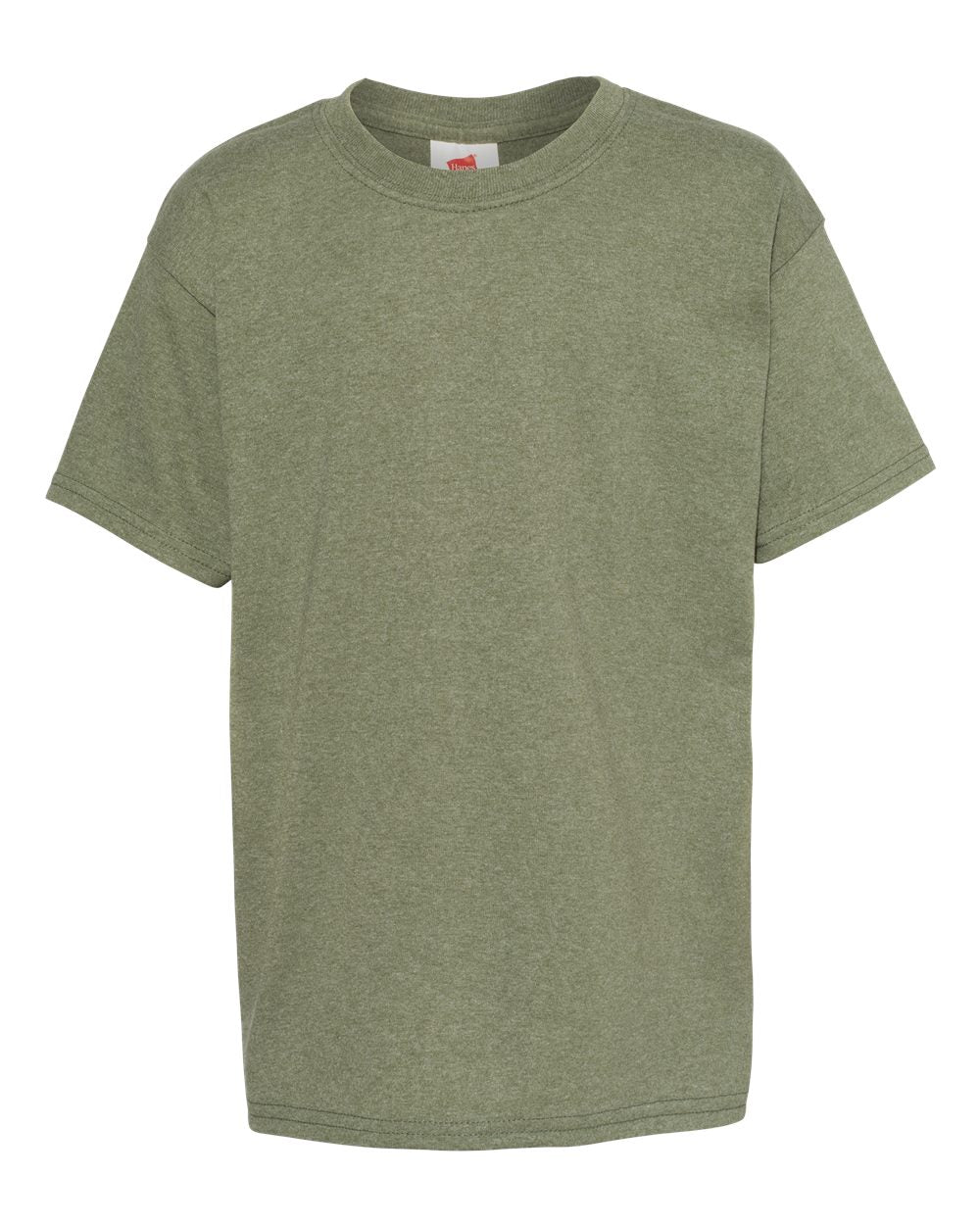 Youth Ecosmart™ T-Shirt - Front - B30500542 - Heather Green