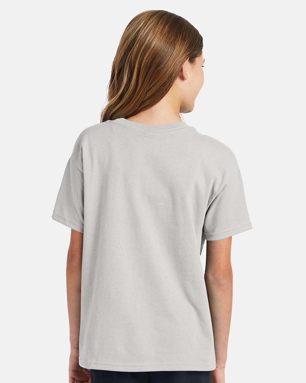 Youth Ecosmart™ T-Shirt - OnModelBack - B30500022 - Ash
