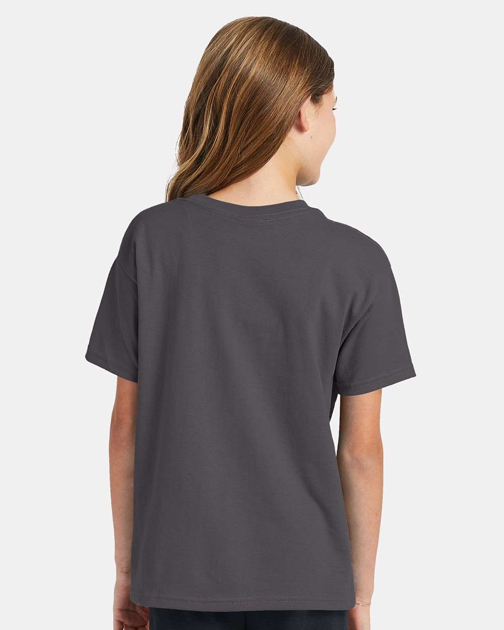 Youth Ecosmart™ T-Shirt - OnModelBack - B30500512 - Smoke Grey