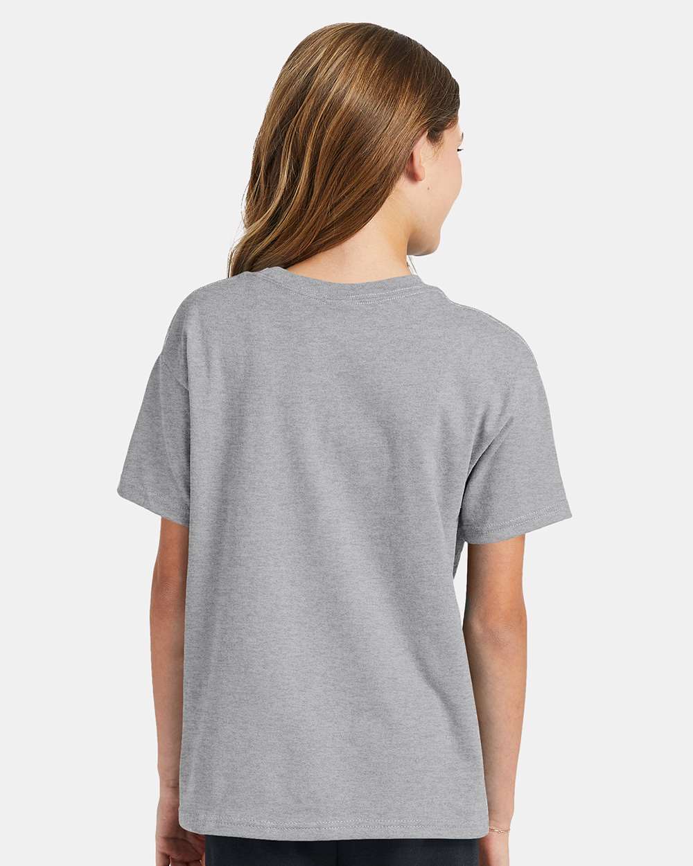 Youth Ecosmart™ T-Shirt - OnModelBack - B30500582 - Light Steel