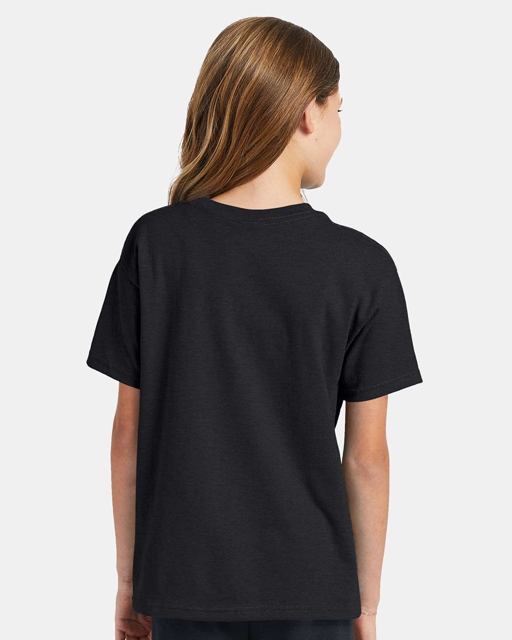 Youth Ecosmart™ T-Shirt - OnModelBack - B30500592 - Charcoal Heather