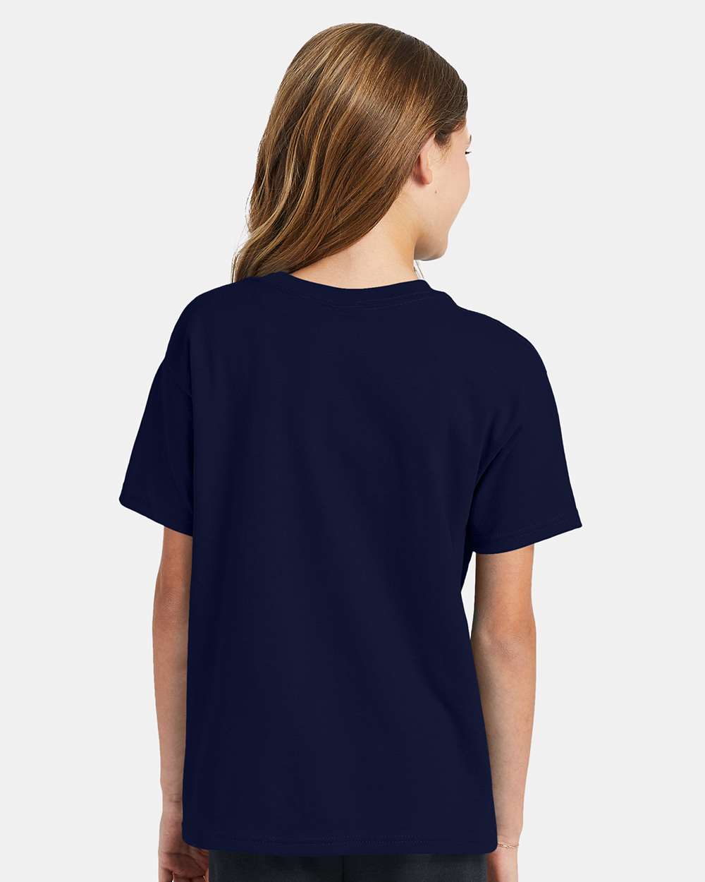 Youth Ecosmart™ T-Shirt - OnModelBack - B30500652 - Navy