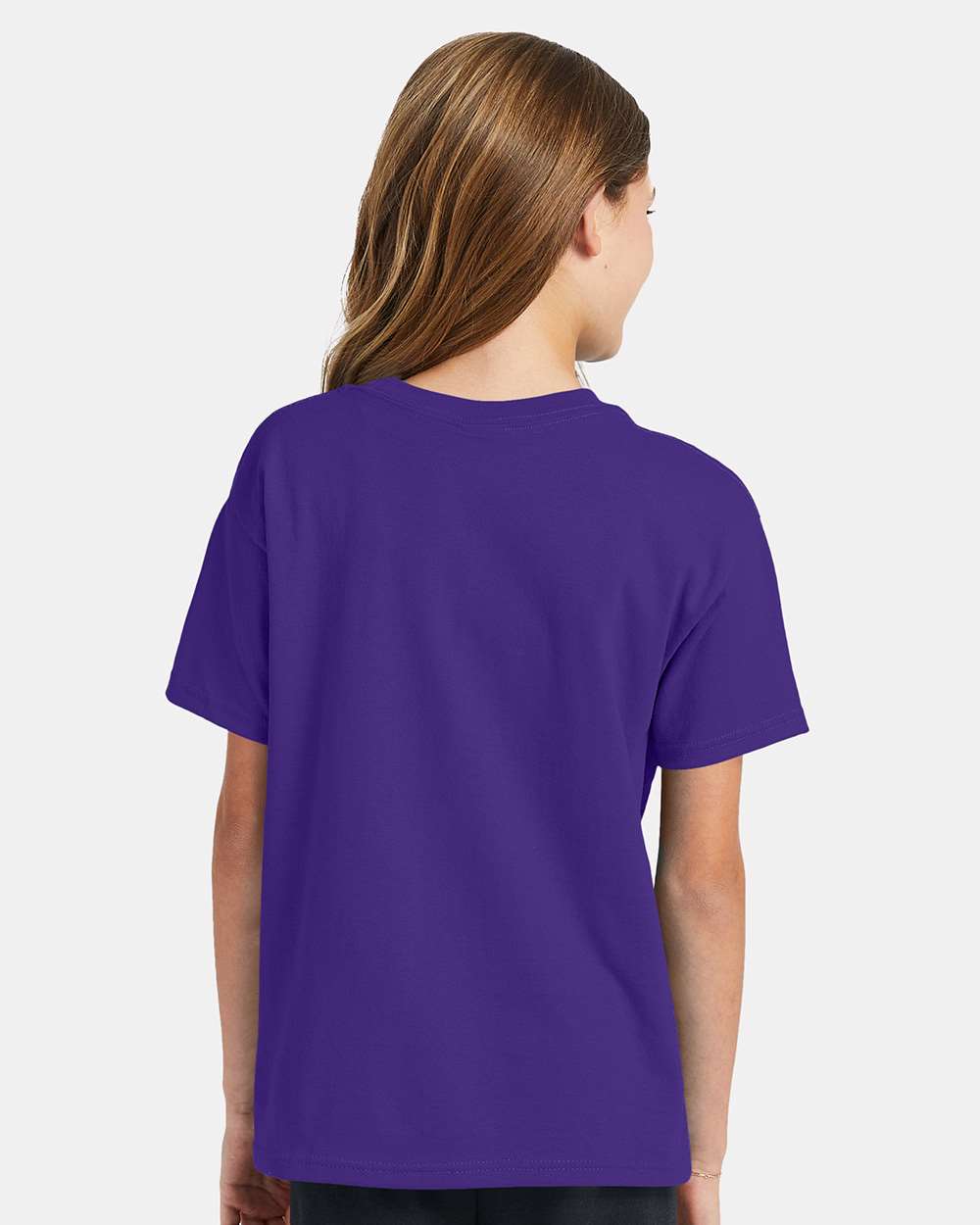 Youth Ecosmart™ T-Shirt - OnModelBack - B30500672 - Purple