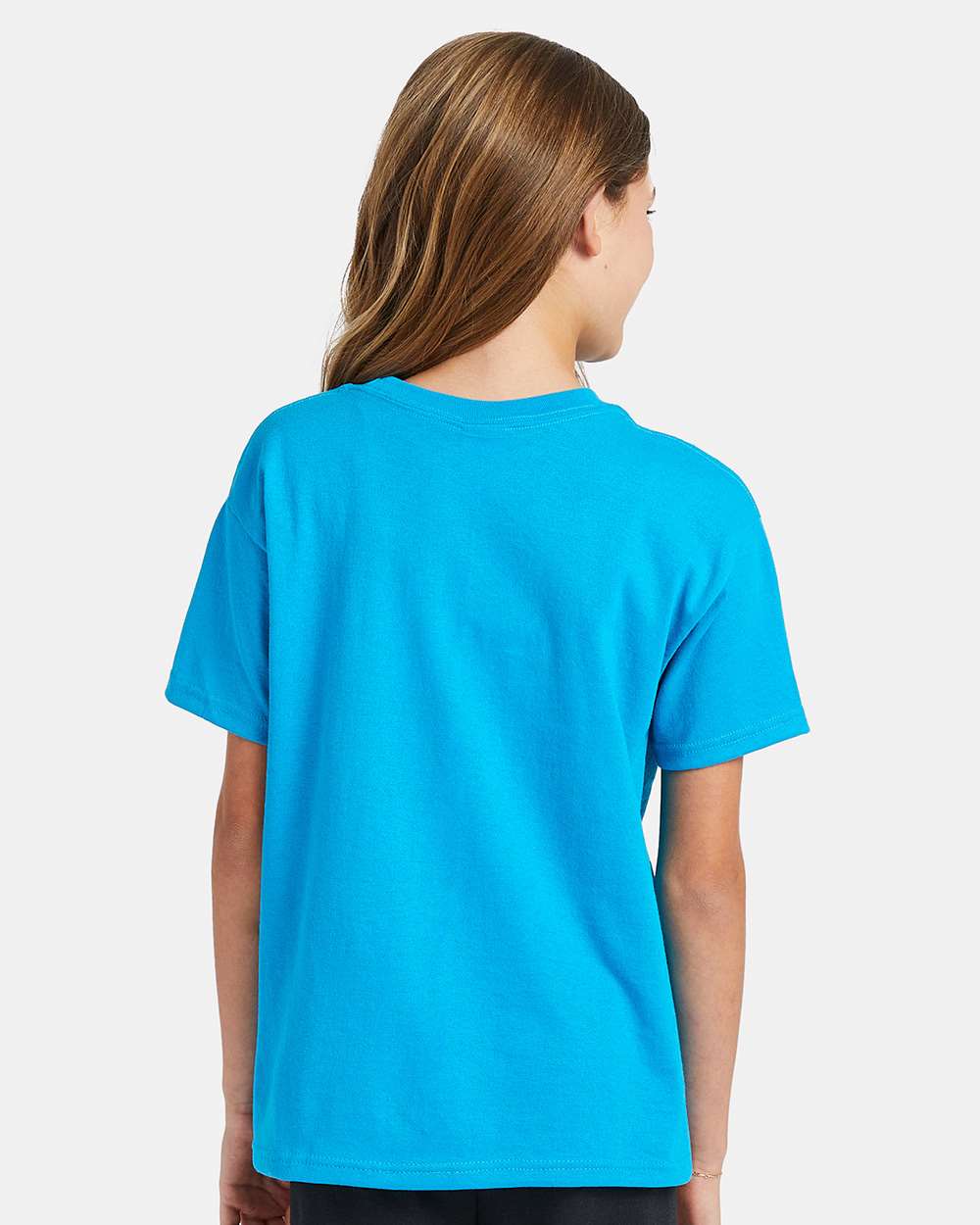 Youth Ecosmart™ T-Shirt - OnModelBack - B30500762 - Teal
