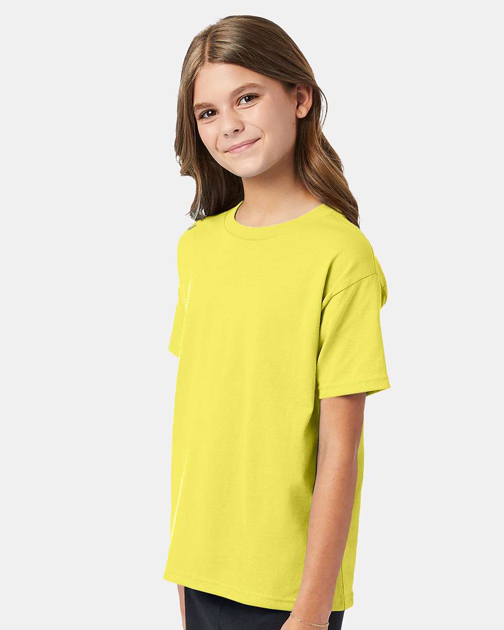 Youth Ecosmart™ T-Shirt - OnModelSide - B30500412 - Yellow