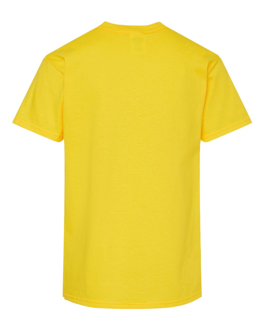 Youth Essential-T T-Shirt - Back - B31500132 - Athletic Yellow