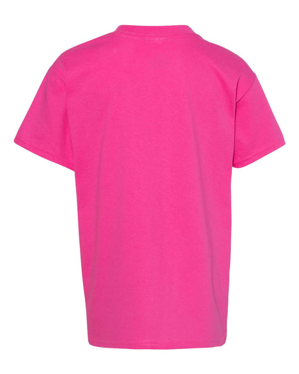 Youth Essential-T T-Shirt - Back - B31500302 - Wow Pink