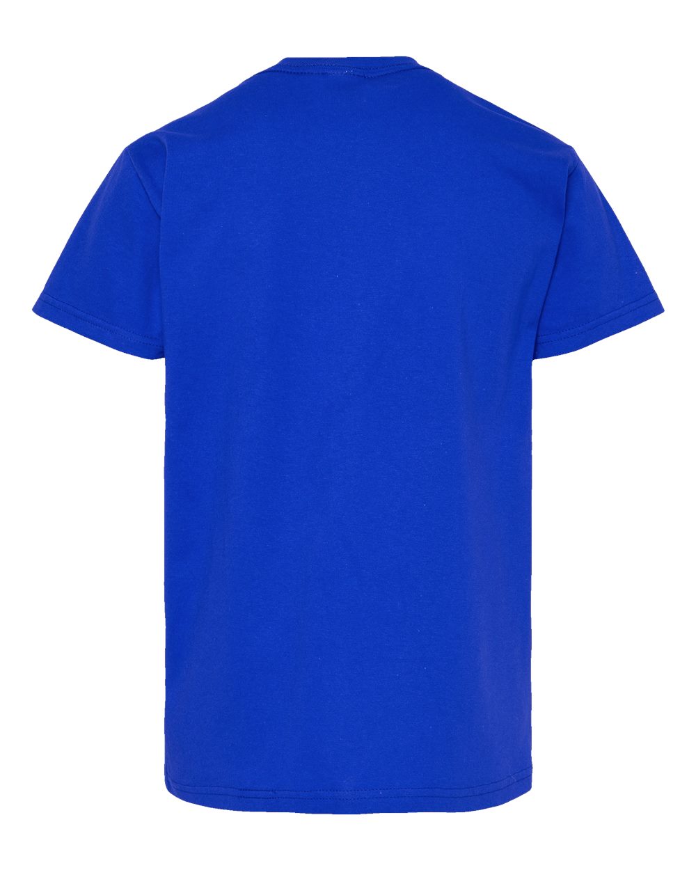 Youth Essential-T T-Shirt - Back - B31500752 - Athletic Royal