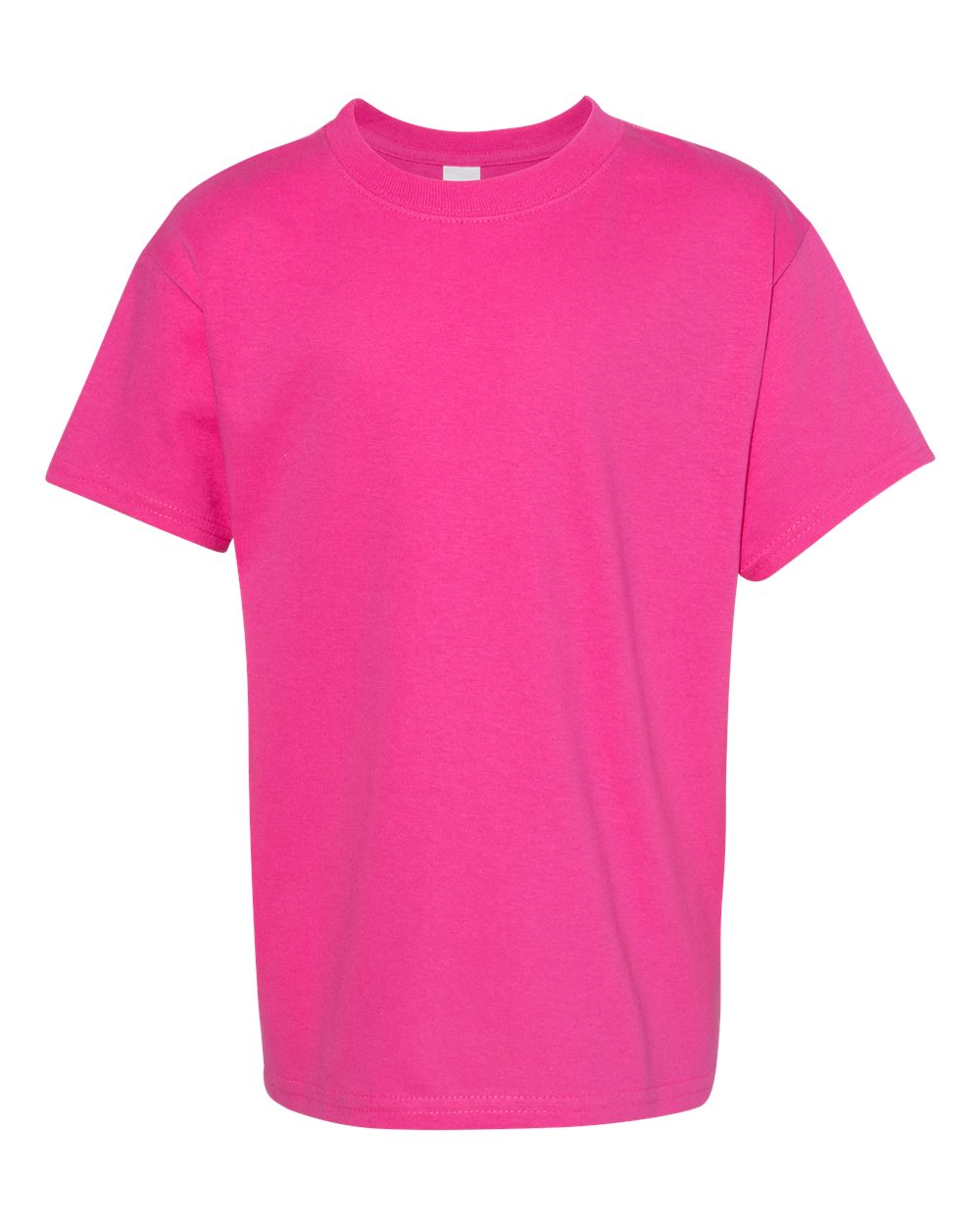 Youth Essential-T T-Shirt - Front - B31500302 - Wow Pink