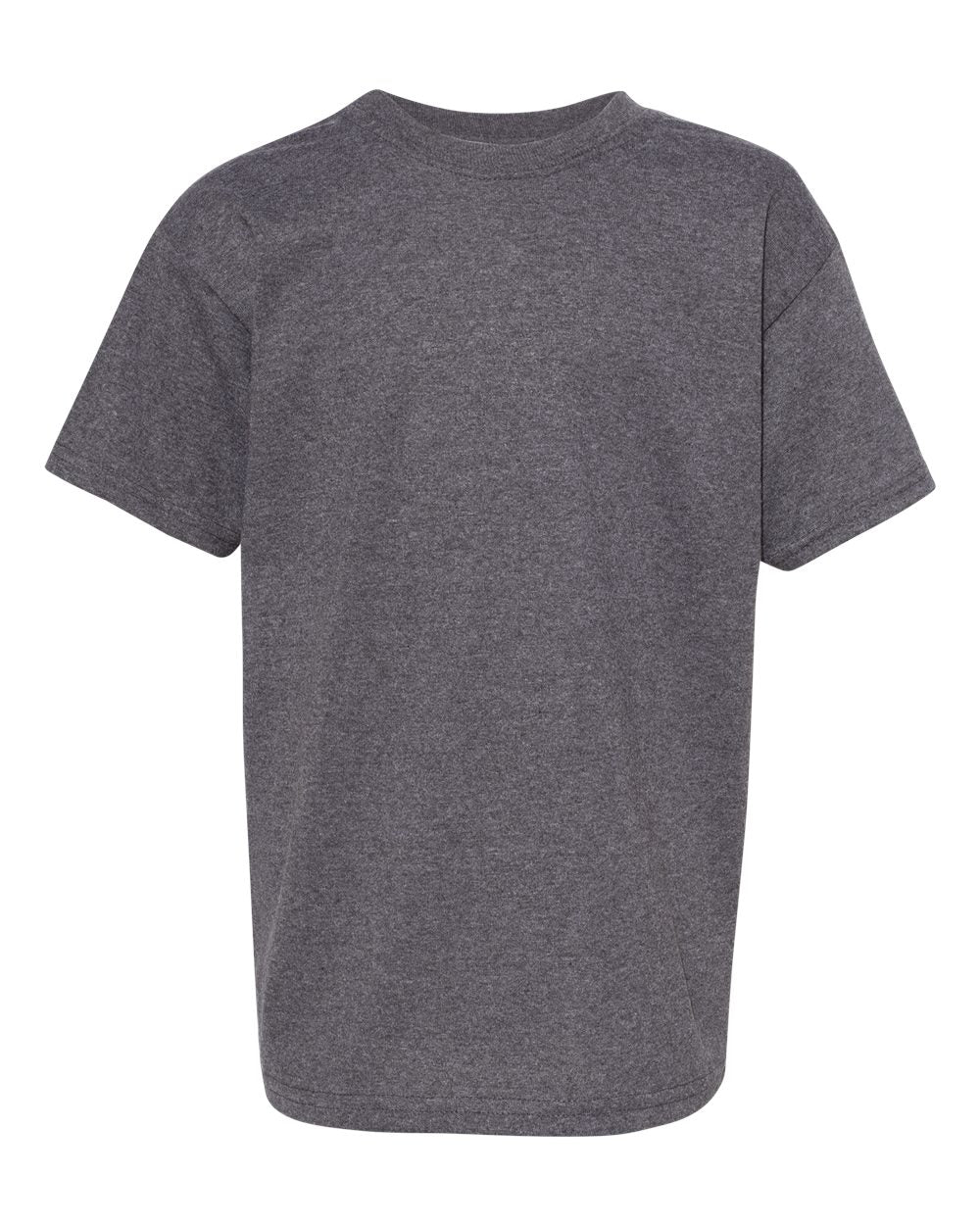 Youth Essential-T T-Shirt - Front - B31500592 - Charcoal Heather