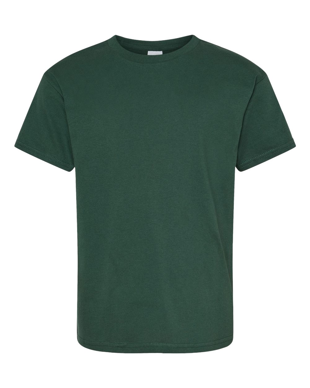 Youth Essential-T T-Shirt - Front - B31500892 - Athletic Dark Green