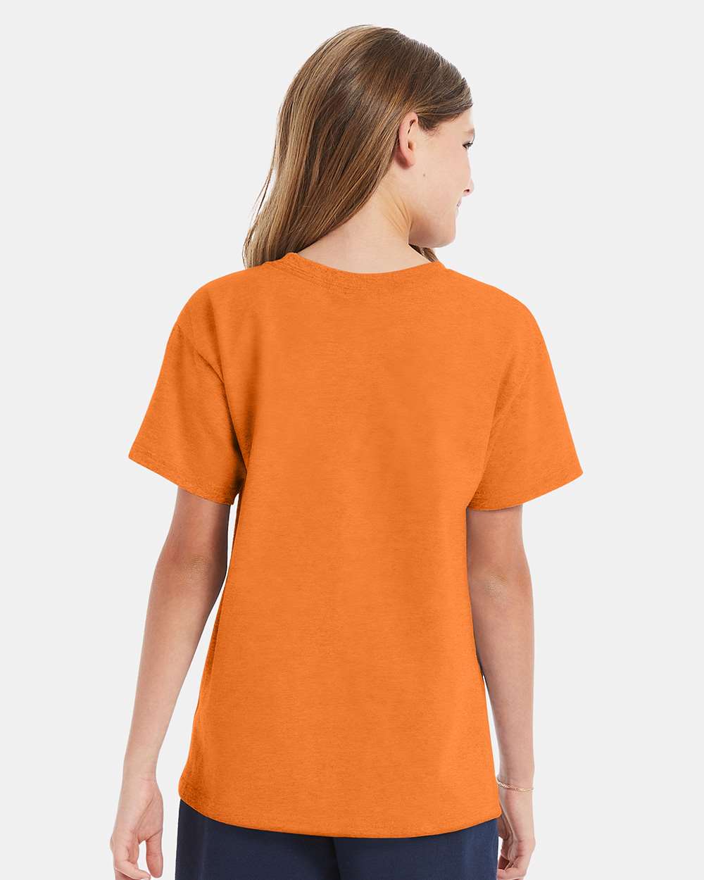 Youth Essential-T T-Shirt - OnModelBack - B31500042 - Tennessee Orange