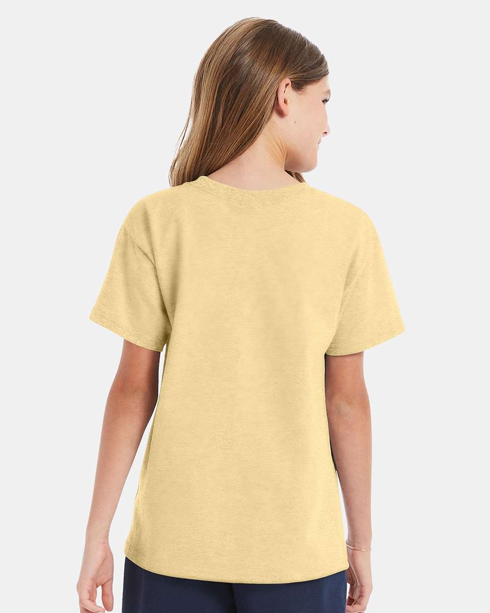 Youth Essential-T T-Shirt - OnModelBack - B31500122 - Athletic Gold