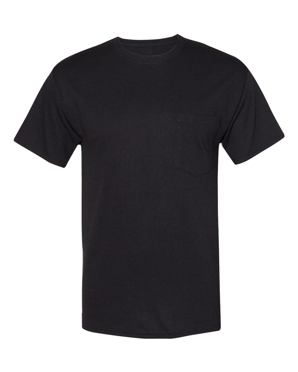 Unisex Workwear Pocket T-Shirt - Front - B25000503 - Black