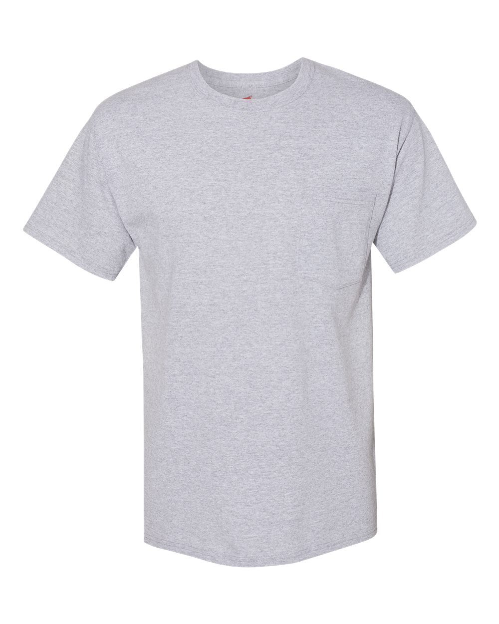 Unisex Workwear Pocket T-Shirt - Front - B25000583 - Light Steel