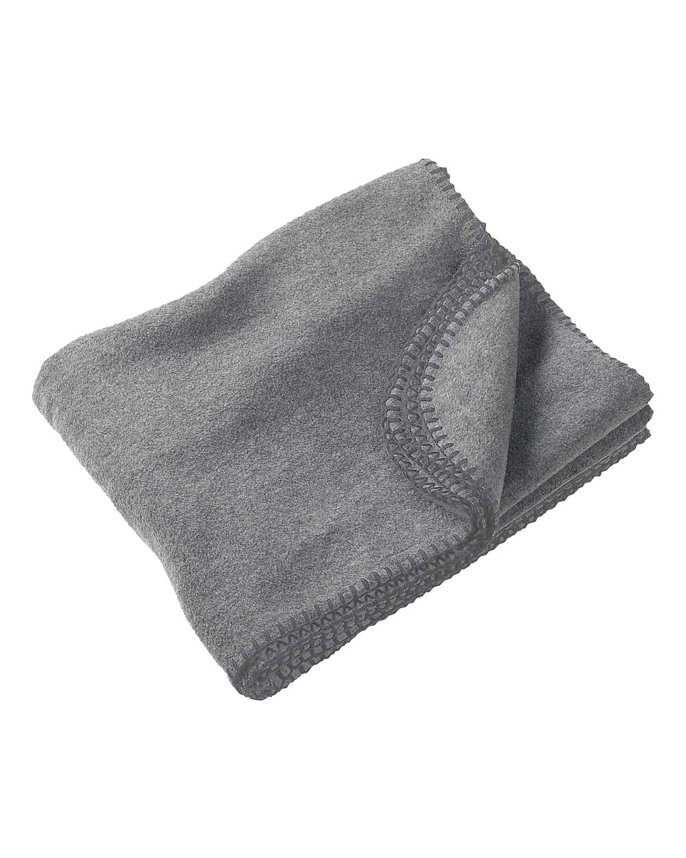 Fleece Blanket - Front - B309B9090 - Grey Heather