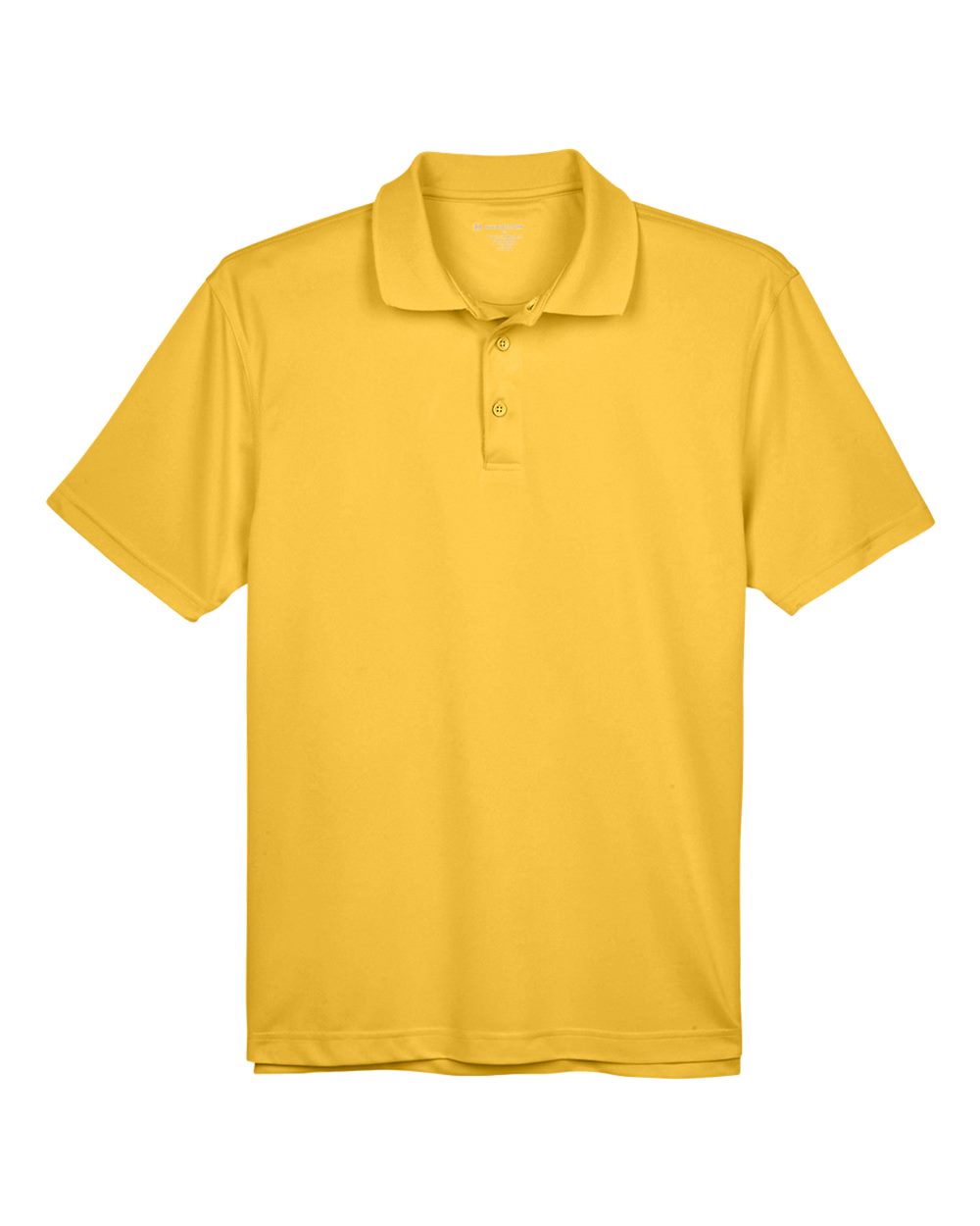 Men's Polyester Jersey Polo - Front - B209B9122 - Gold