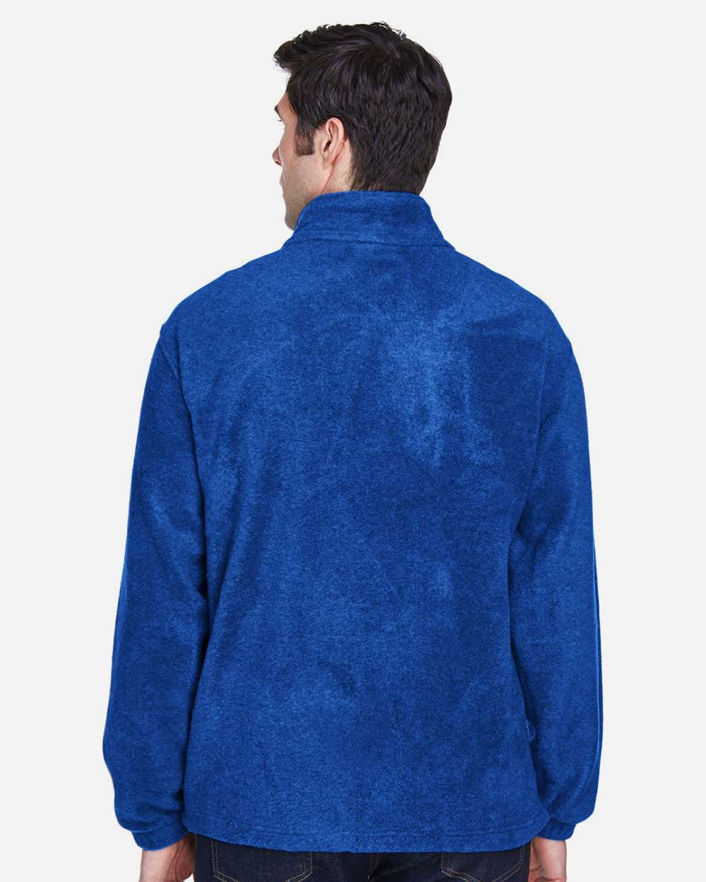 Men's Full-Zip Fleece - OnModelBack - B305B9752 - True Royal