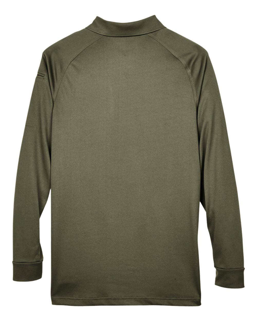 Men's Advantage Long Sleeve Tactical Polo - Back - B200B9172 - Tactical Green