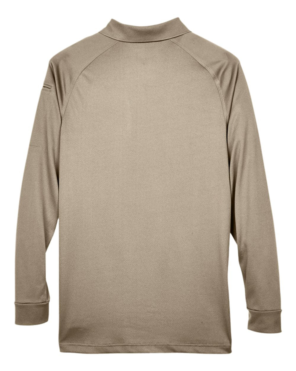 Men's Advantage Long Sleeve Tactical Polo - Back - B200B9242 - Desert Khaki