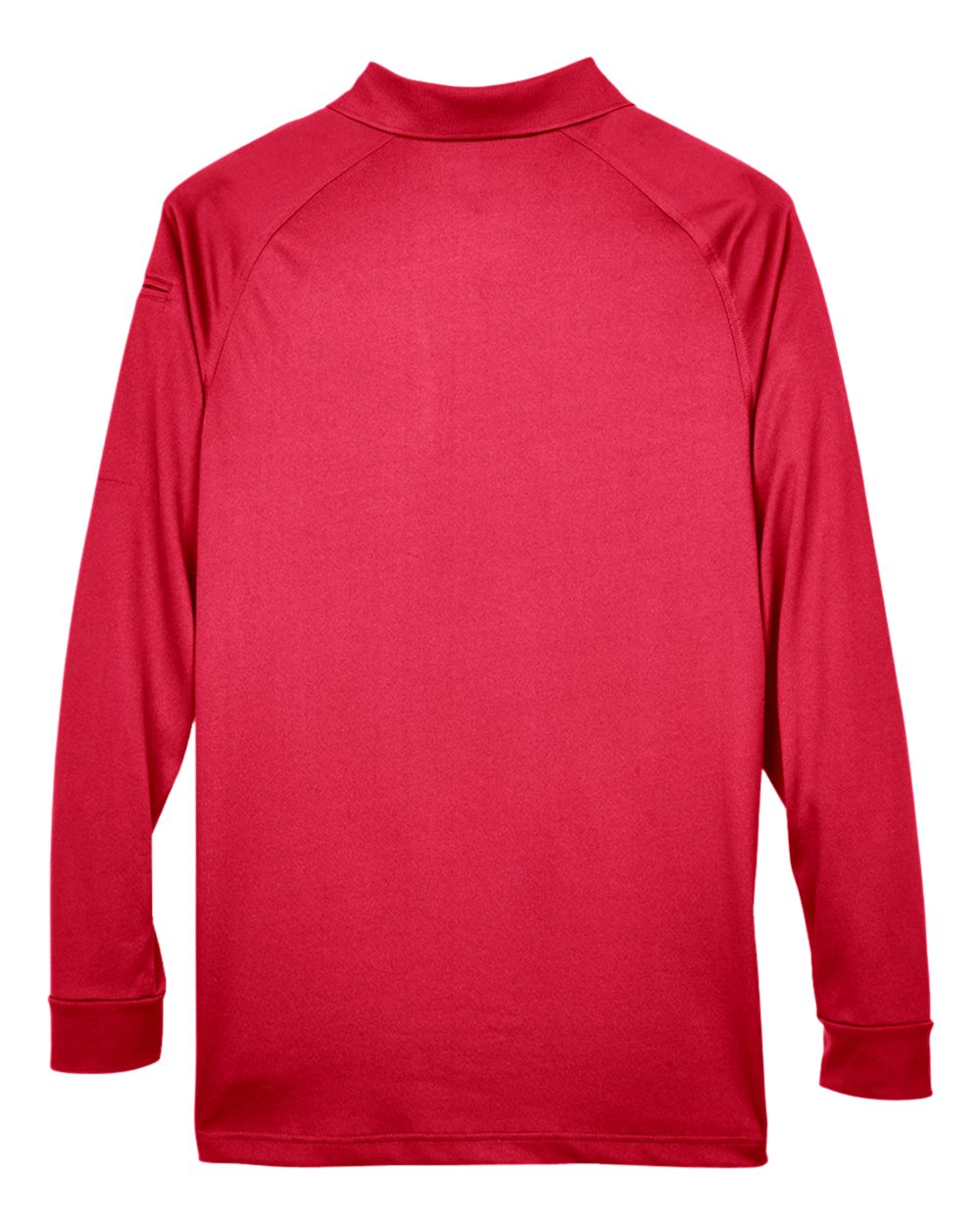 Men's Advantage Long Sleeve Tactical Polo - Back - B200B9702 - Red