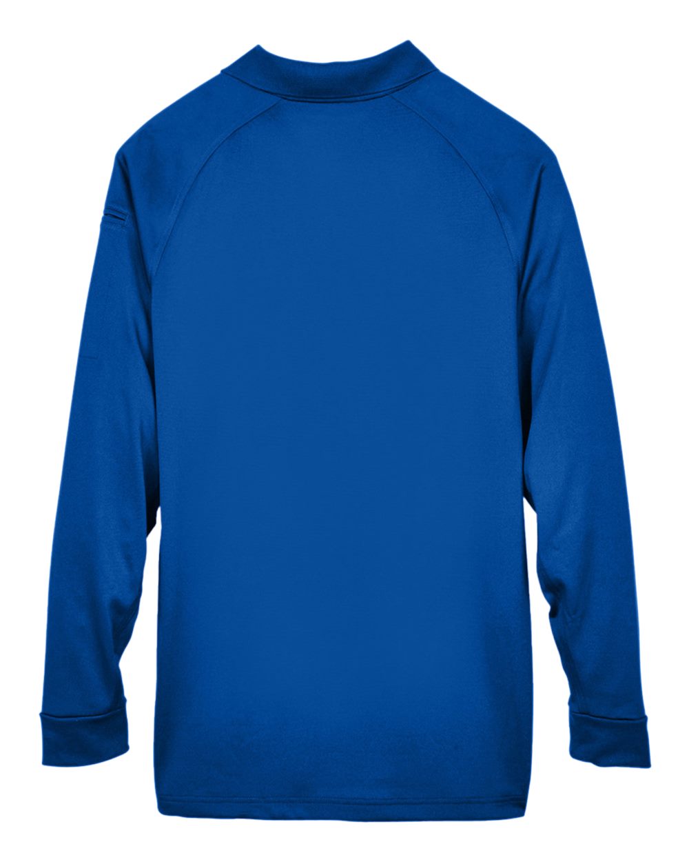 Men's Advantage Long Sleeve Tactical Polo - Back - B200B9752 - True Royal