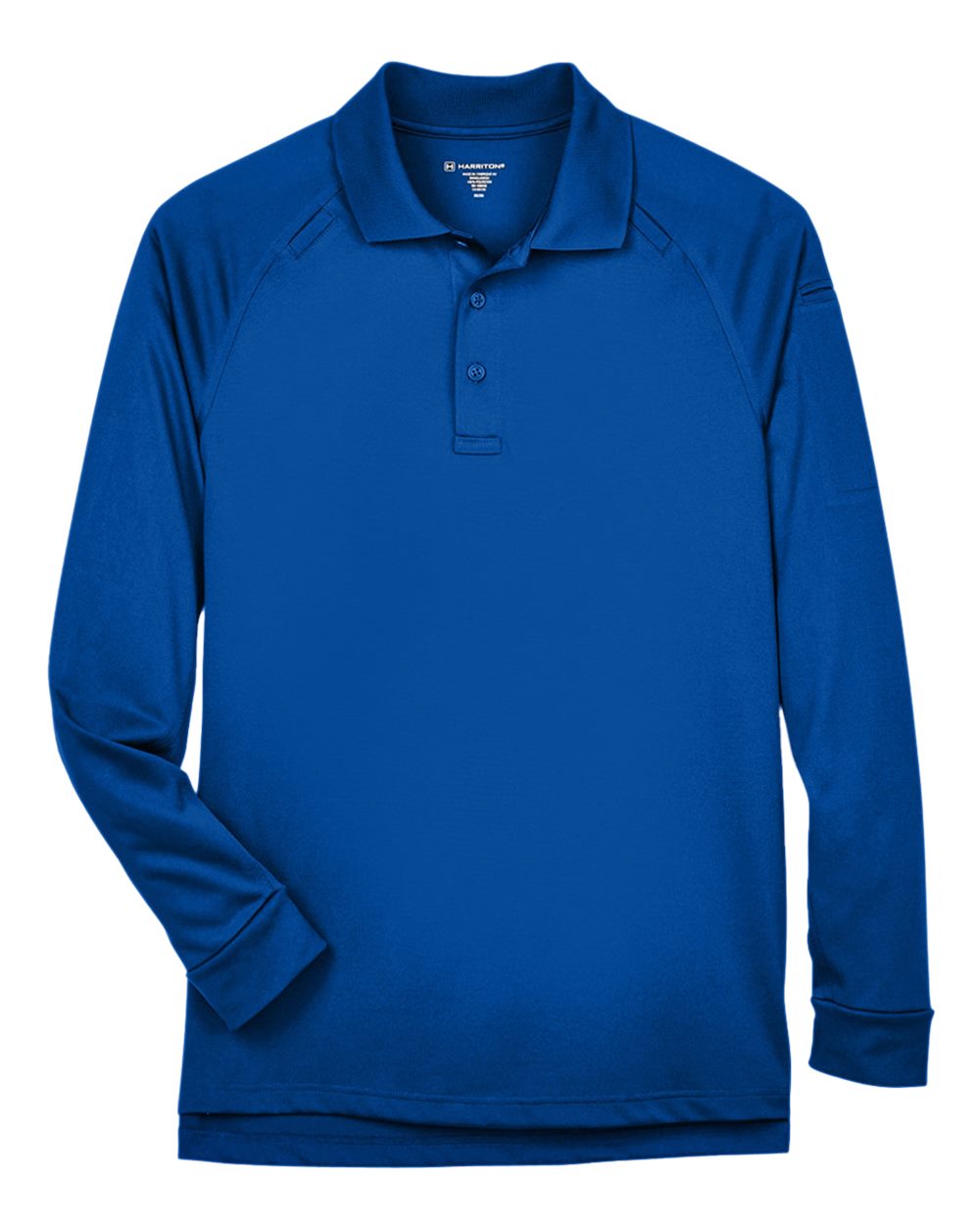 Men's Advantage Long Sleeve Tactical Polo - Front - B200B9752 - True Royal