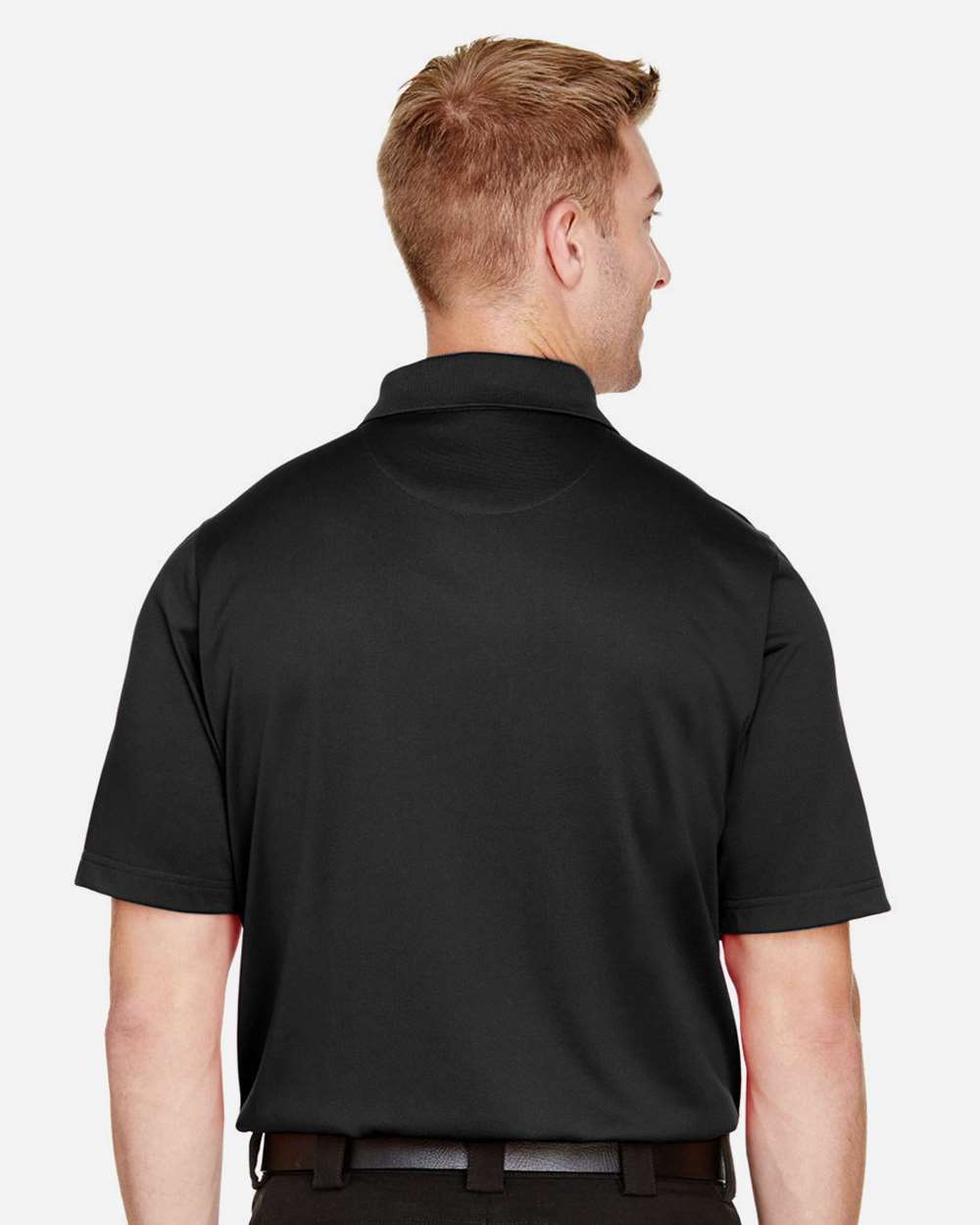 Men's Advantage Snag Protection Plus Polo - OnModelBack - B213B9503 - Black