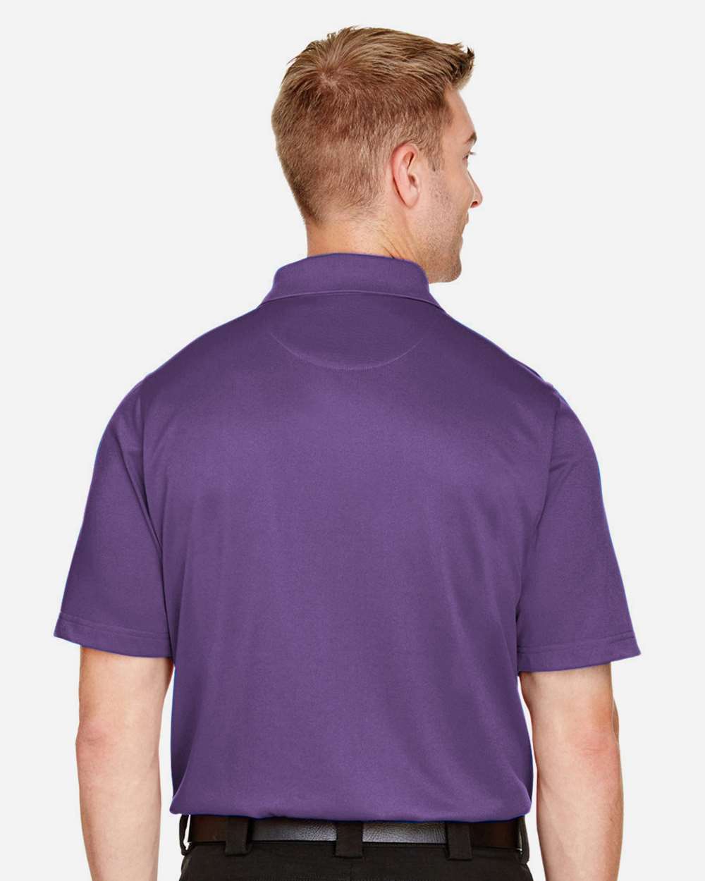 Men's Advantage Snag Protection Plus Polo - OnModelBack - B213B9673 - Team Purple