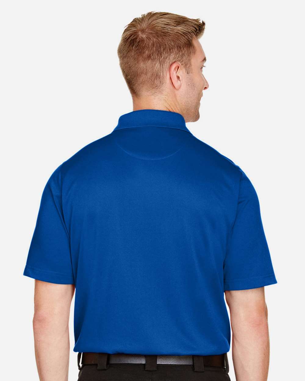 Men's Advantage Snag Protection Plus Polo - OnModelBack - B213B9753 - True Royal