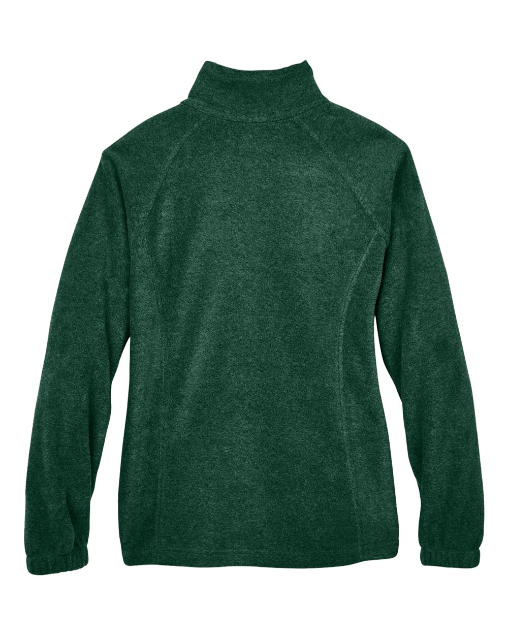 Women's Full-Zip Fleece - Back - B307B9102 - Hunter