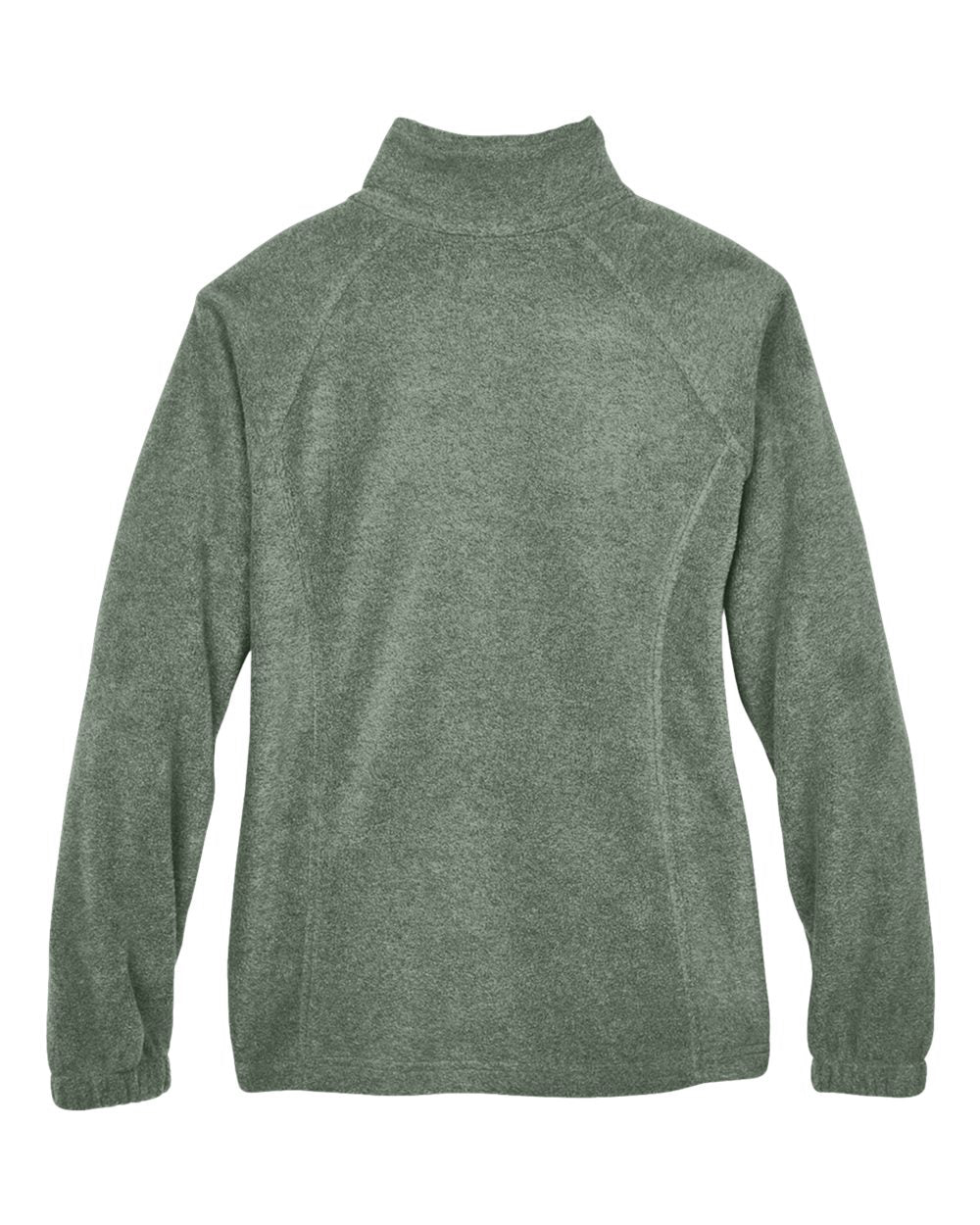 Women's Full-Zip Fleece - Back - B307B9542 - Dill