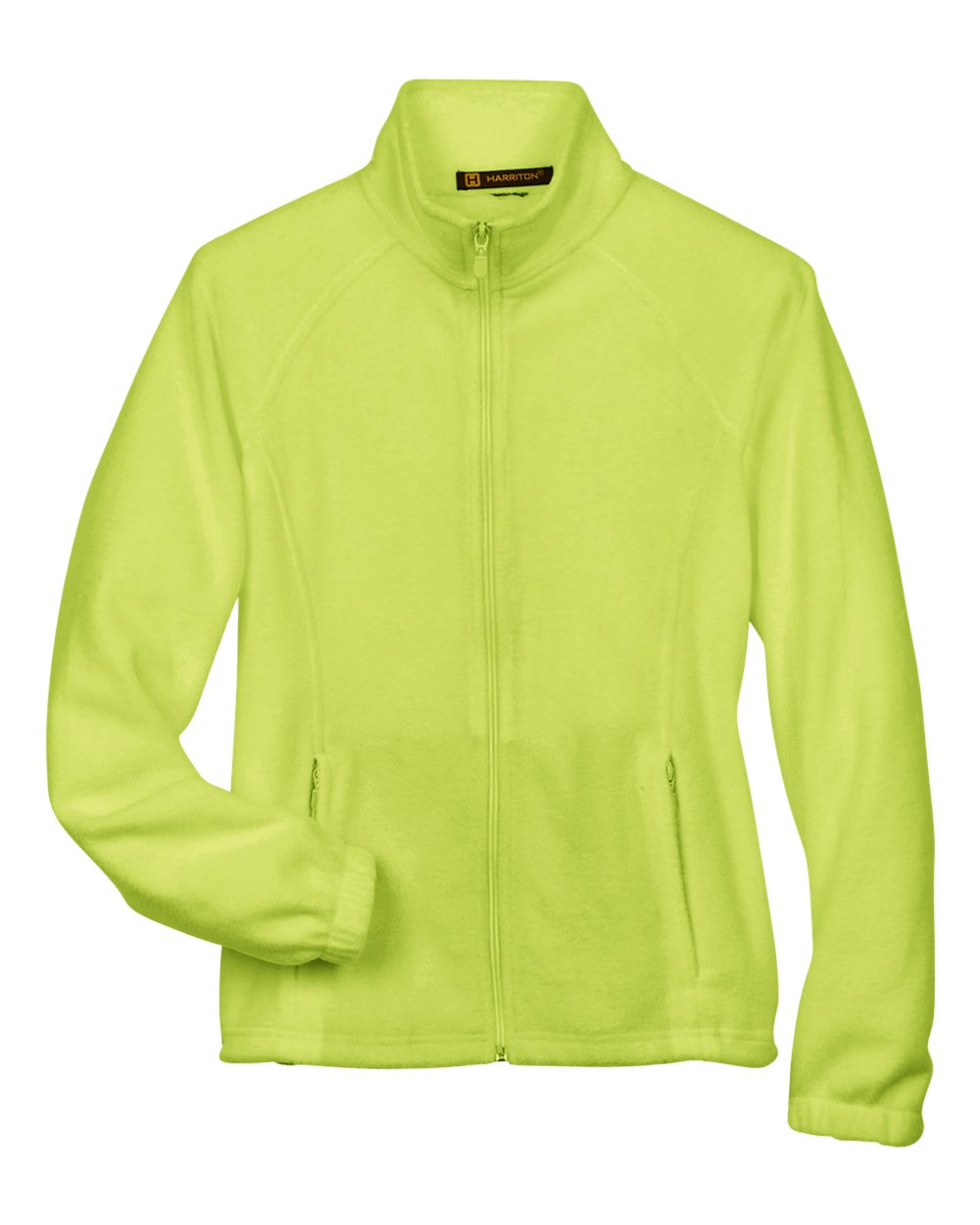 Women's Full-Zip Fleece - Front - B307B9122 - Safety Yellow