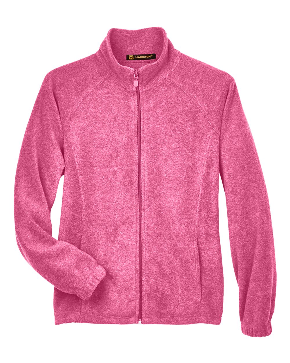 Women's Full-Zip Fleece - Front - B307B9302 - Charity Pink