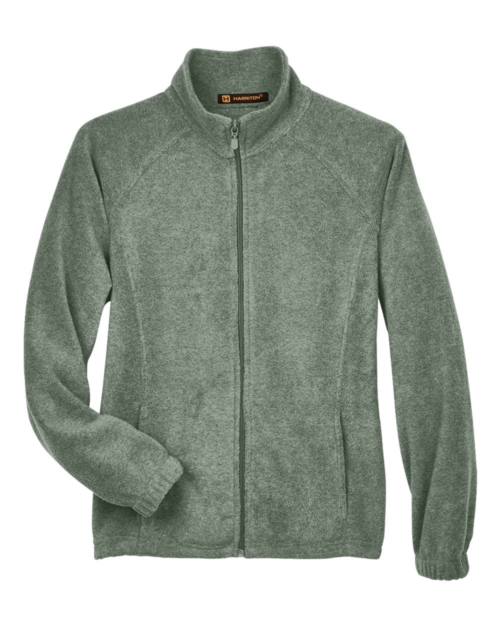 Women's Full-Zip Fleece - Front - B307B9542 - Dill