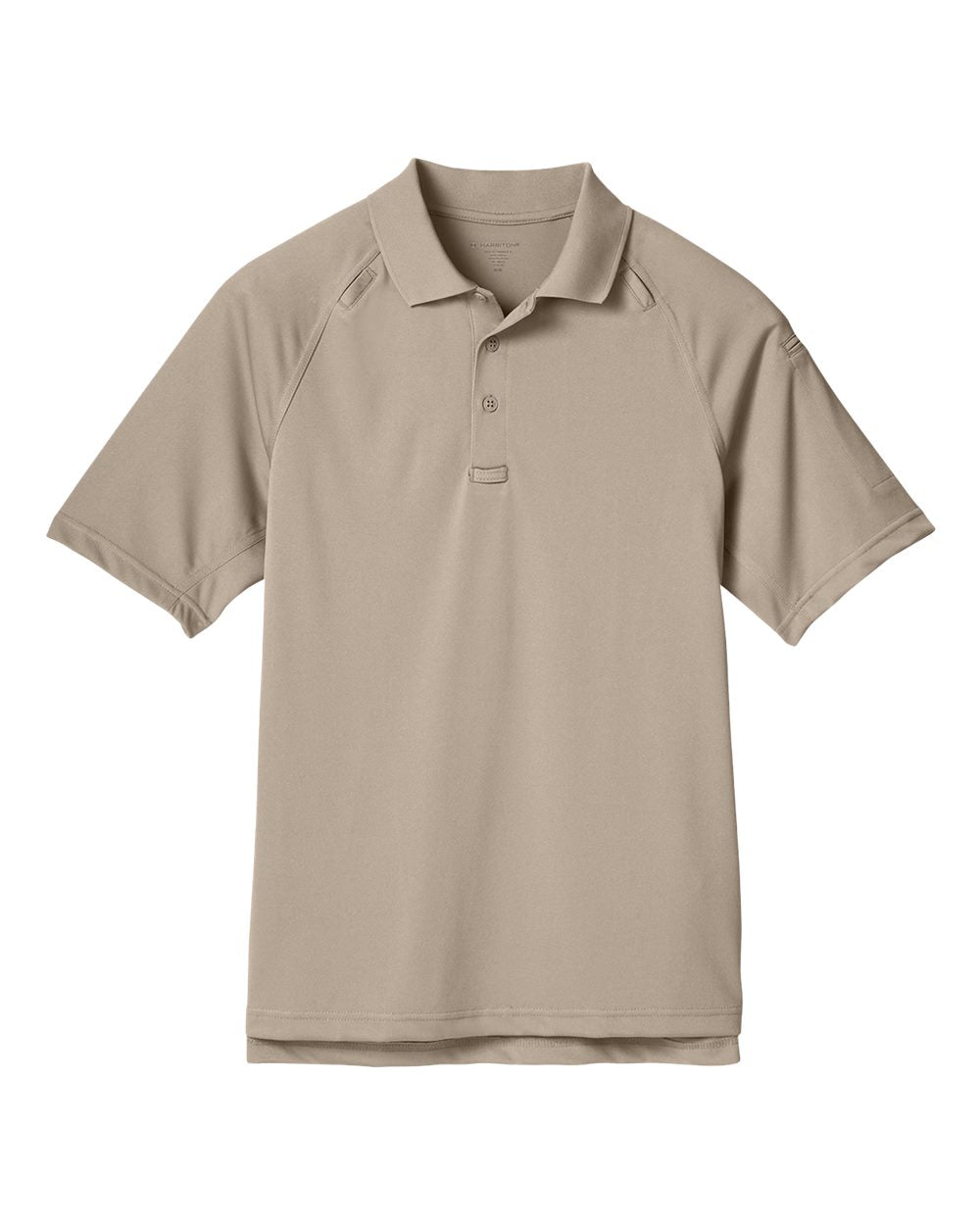 Men's Advantage Tactical Performance Polo - Front - B199B9242 - Desert Khaki