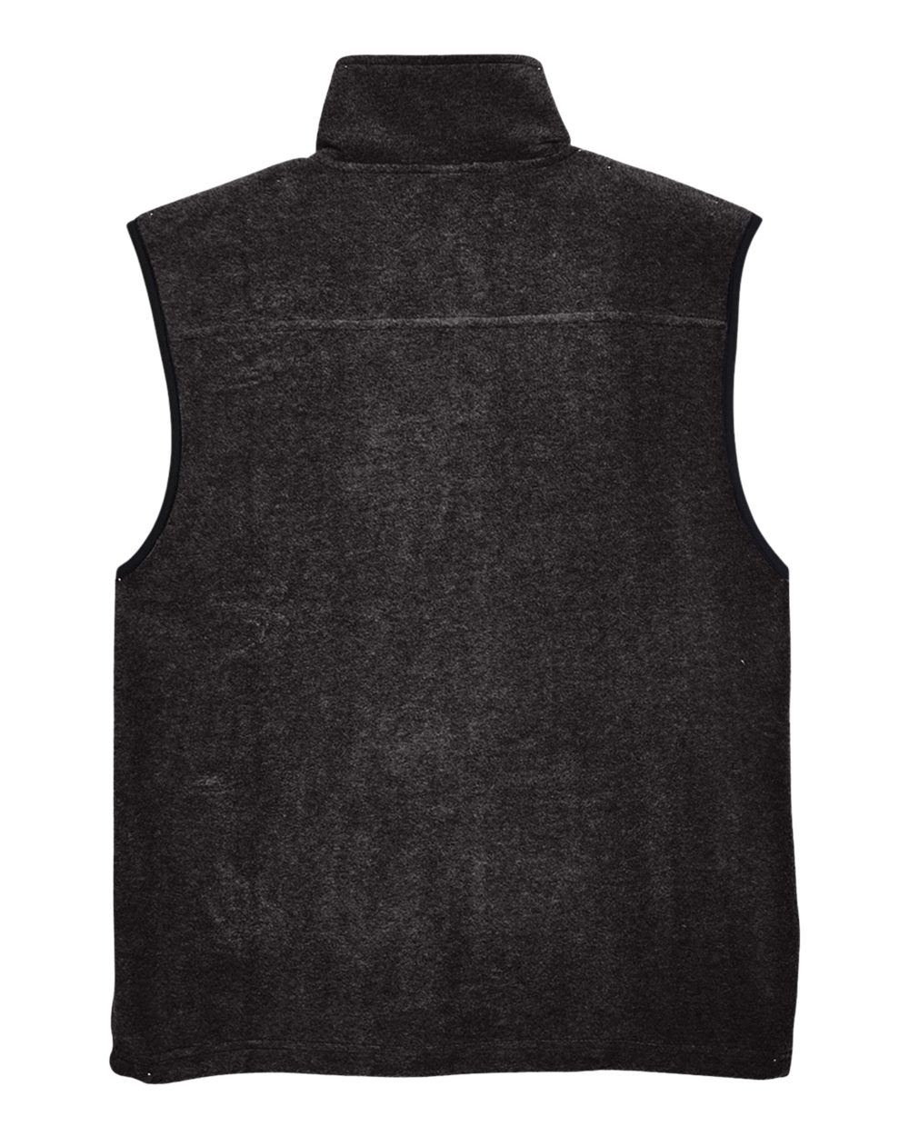Unisex Fleece Full-Zip Vest - Back - B304B9503 - Black