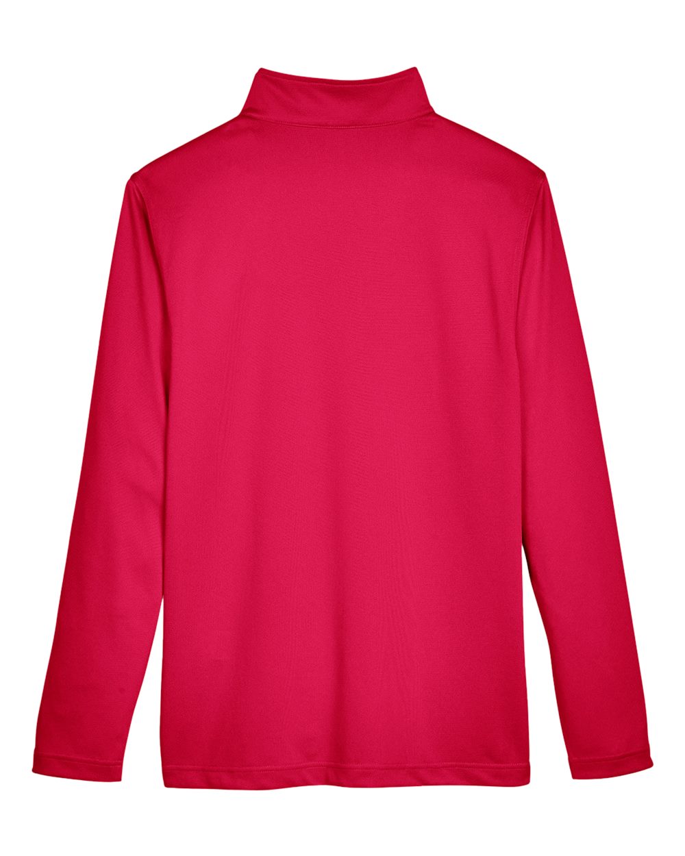 Men's Advantage Snag Protection Plus Quarter-Zip Pullover - Back - B288B9703 - Red