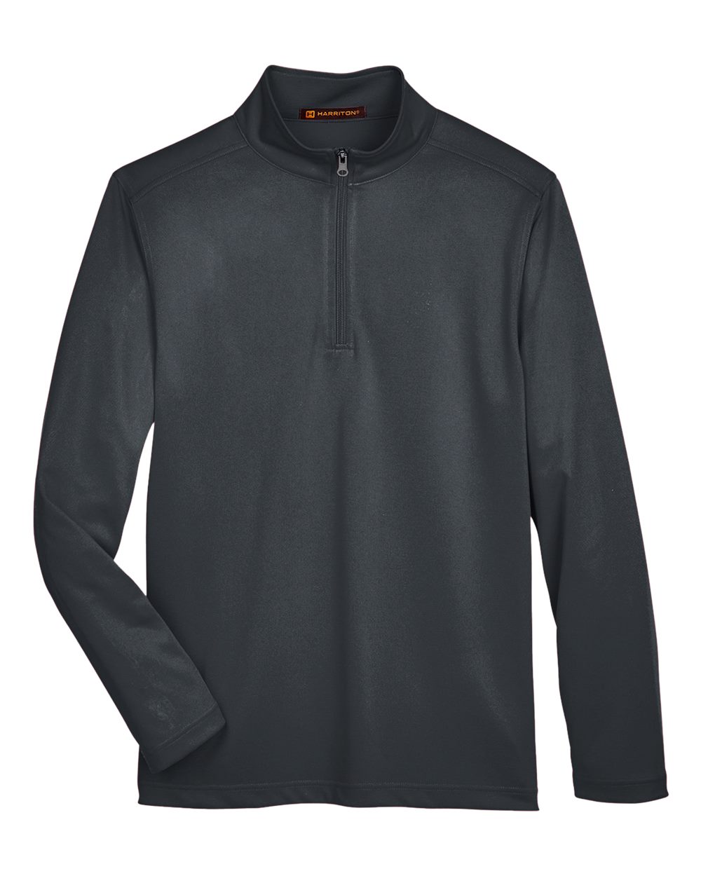 Men's Advantage Snag Protection Plus Quarter-Zip Pullover - Front - B288B9593 - Dark Charcoal