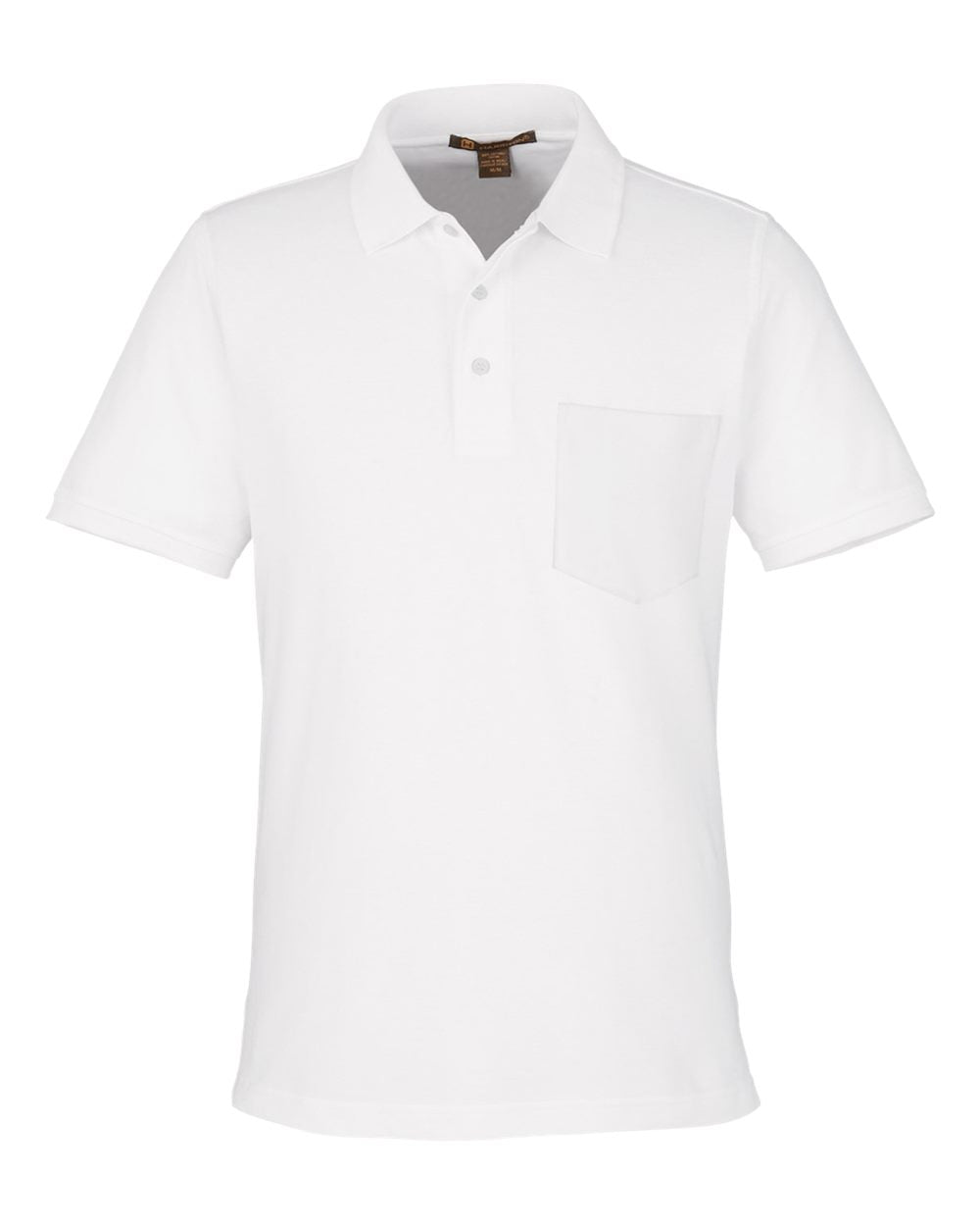 Men's Valiant Cotton Snag Protect Pocket Polo - Front - B194B9003 - White