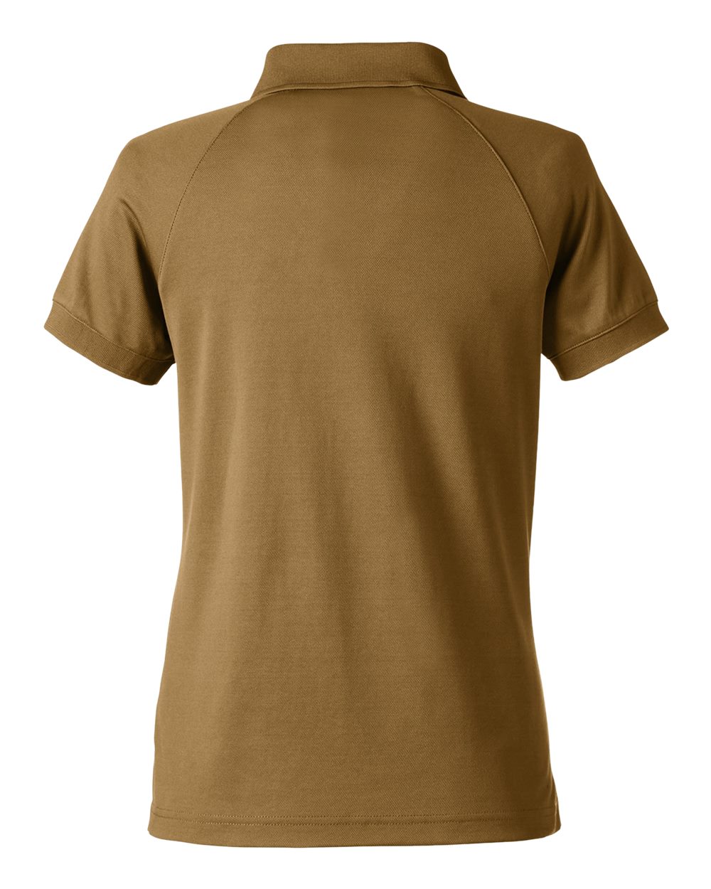 Women's Charge Snag and Soil Protect Polo - Back - B198B9602 - Coyote Brown